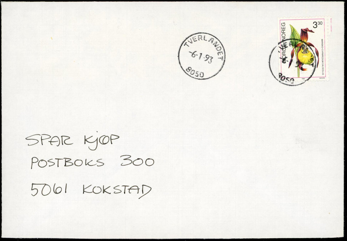 TVERLANDET / 8050 - 1993 til Kokstad