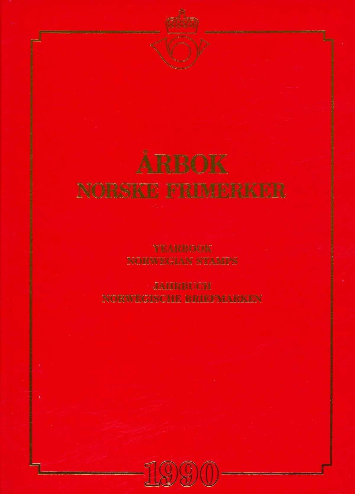 Postens Frimerkeårbok 1990