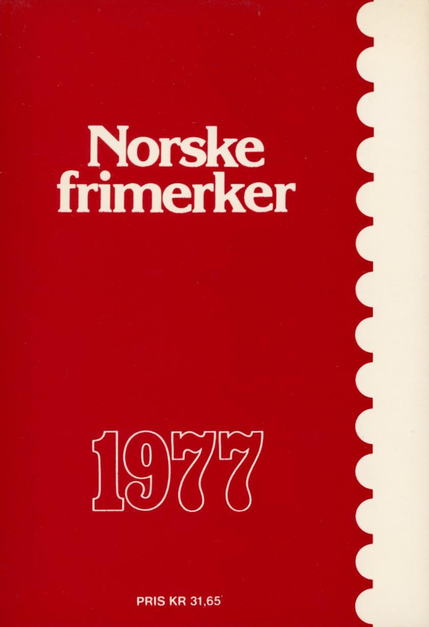 Postens Årssett Norske frimerker 1977