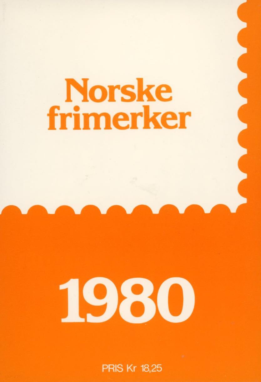 Postens Årssett Norske frimerker 1980