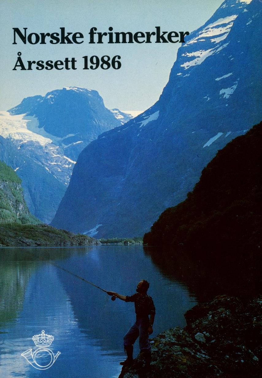 Postens Årssett Norske frimerker 1986
