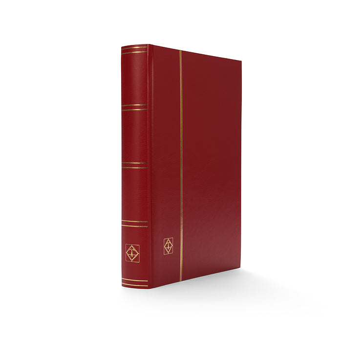 Stockbook Leuchtturm Basic A4 - 64 pages - Red - Gently used