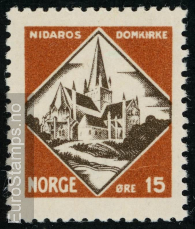 Norge 1930 - Olav den hellige - 15 øre - NK 178
