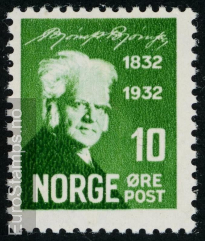 Norge 1932 - Bjørnstjerne Bjørnson - 10 øre - NK 185