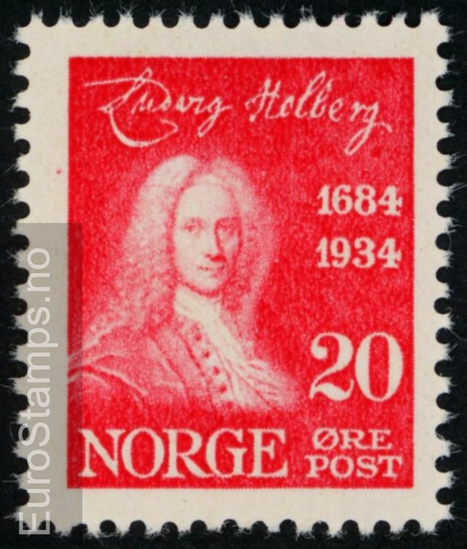 Norge 1934 - Ludvig Holberg - 20 øre - NK 191