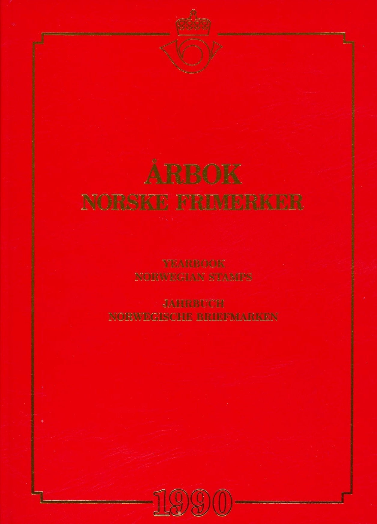 Postens Frimerkeårbok 1990