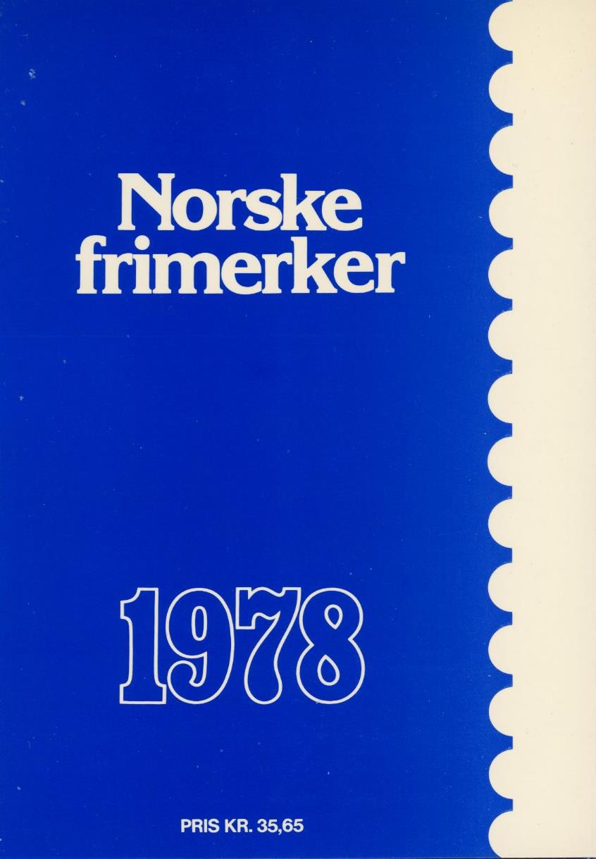 Postens Årssett Norske frimerker 1978