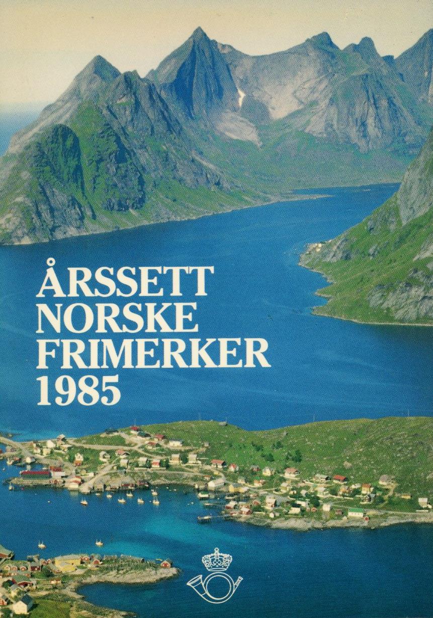 Postens Årssett Norske frimerker 1985