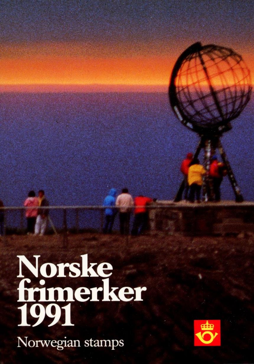 Postens Årssett Norske frimerker 1991