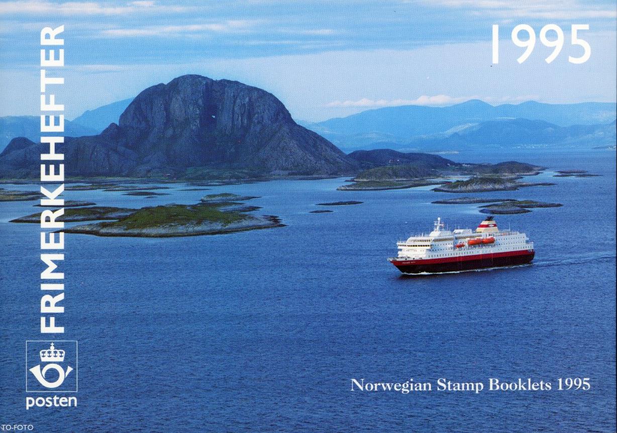 Postens Årssett Norske frimerkehefter 1995