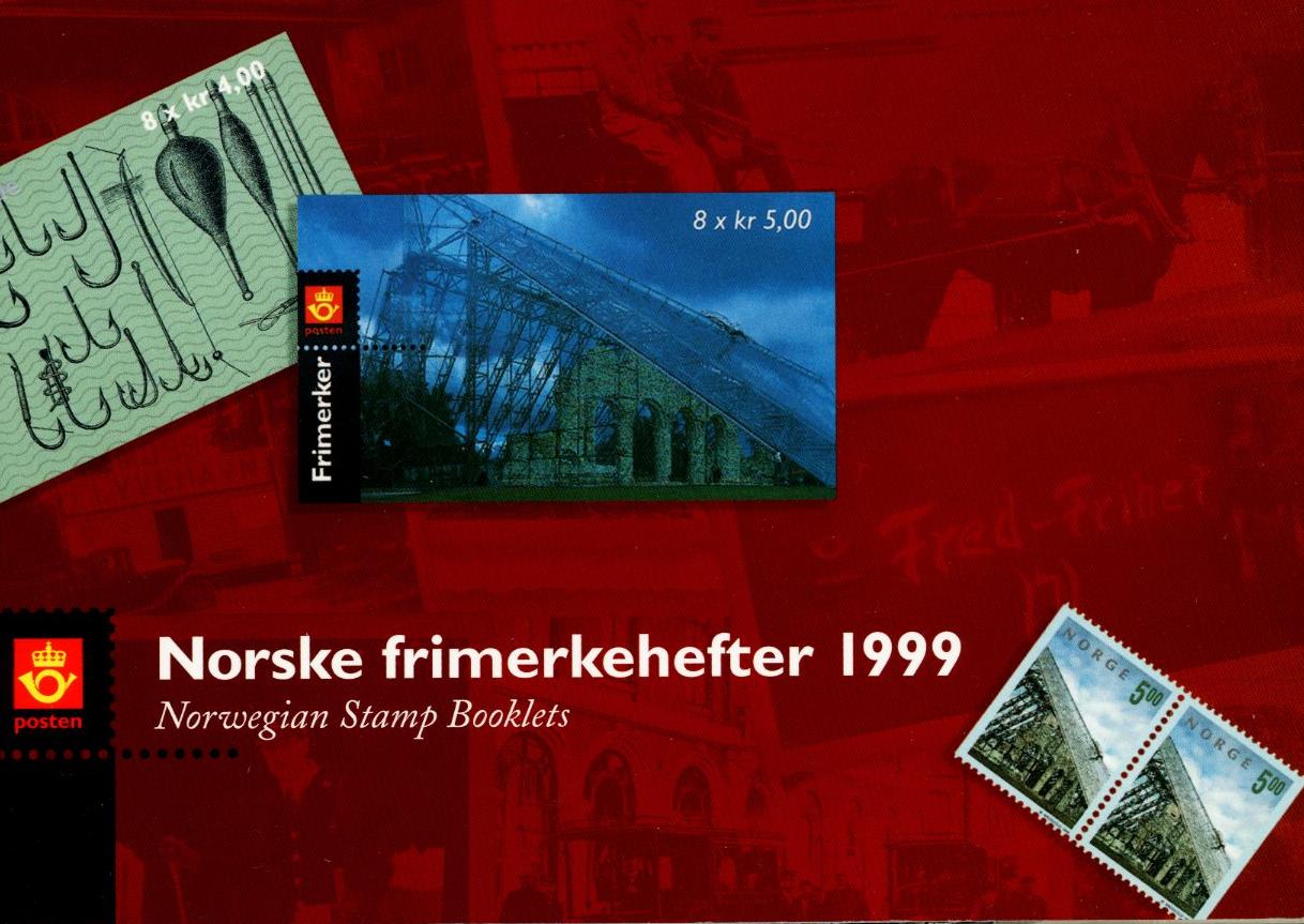 Postens Årssett Norske frimerkehefter 1999